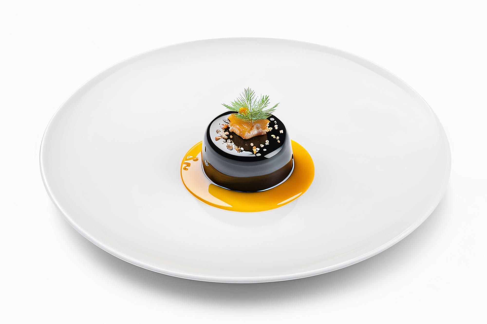Set of plated dishes from the premium masterclass